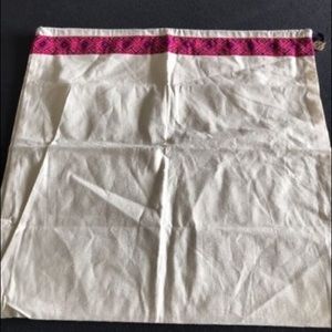 Tory Burch dust cover one 27 inches x 17 inches . And 14x11